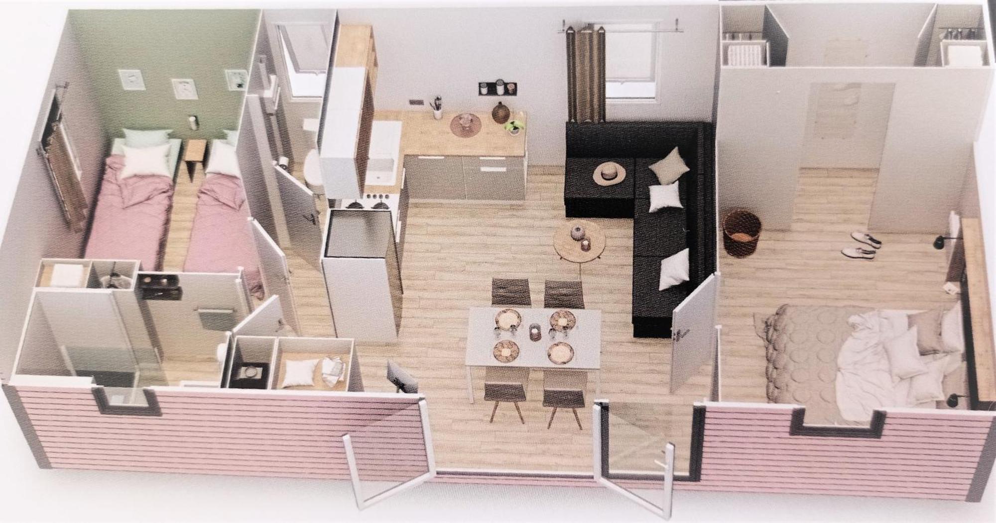 Happymobilhome Argeles-Sur-Mer -Plage A 500M- Camping 4 Etoiles Del Mar Extérieur photo