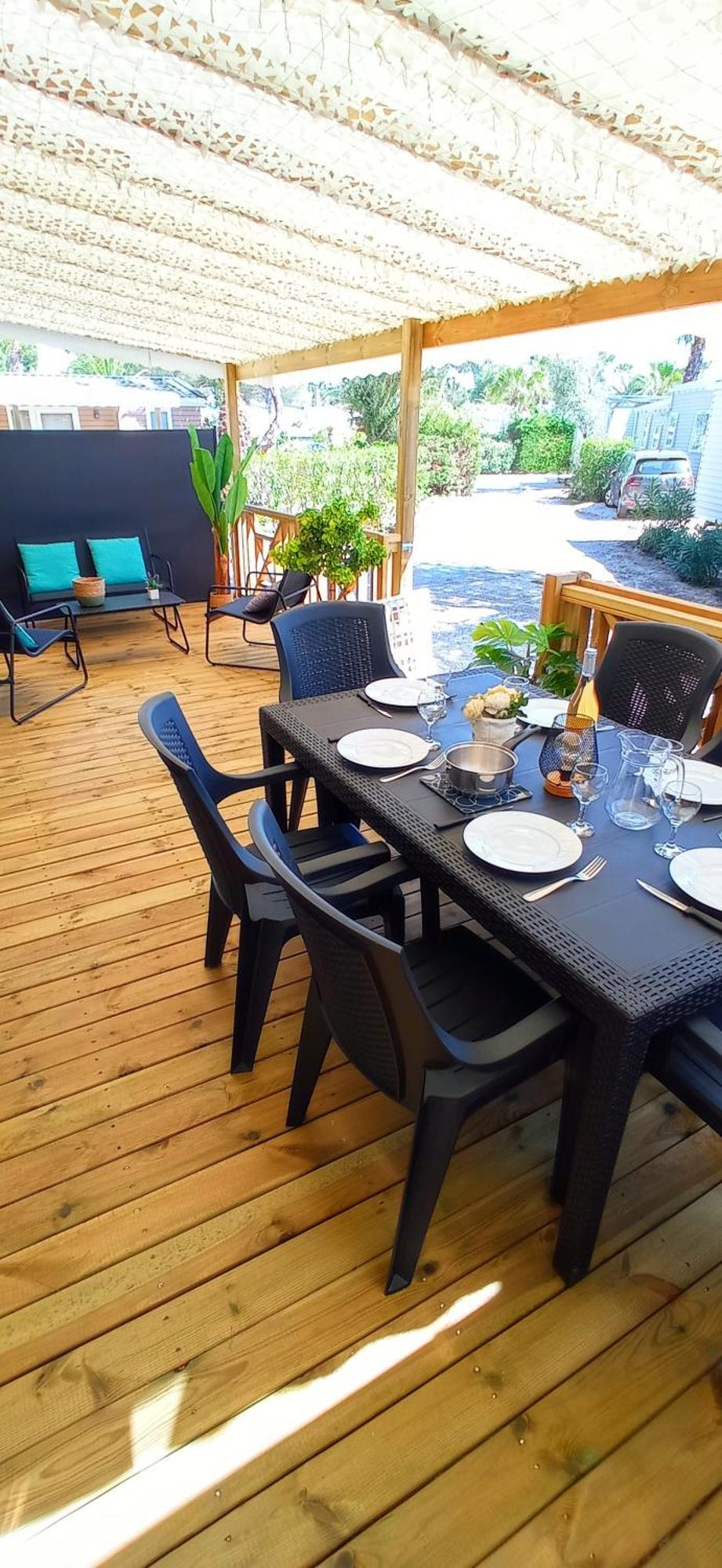 Happymobilhome Argeles-Sur-Mer -Plage A 500M- Camping 4 Etoiles Del Mar Extérieur photo